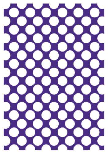 Printed Wafer Paper - Large Polkadot Purple - Click Image to Close